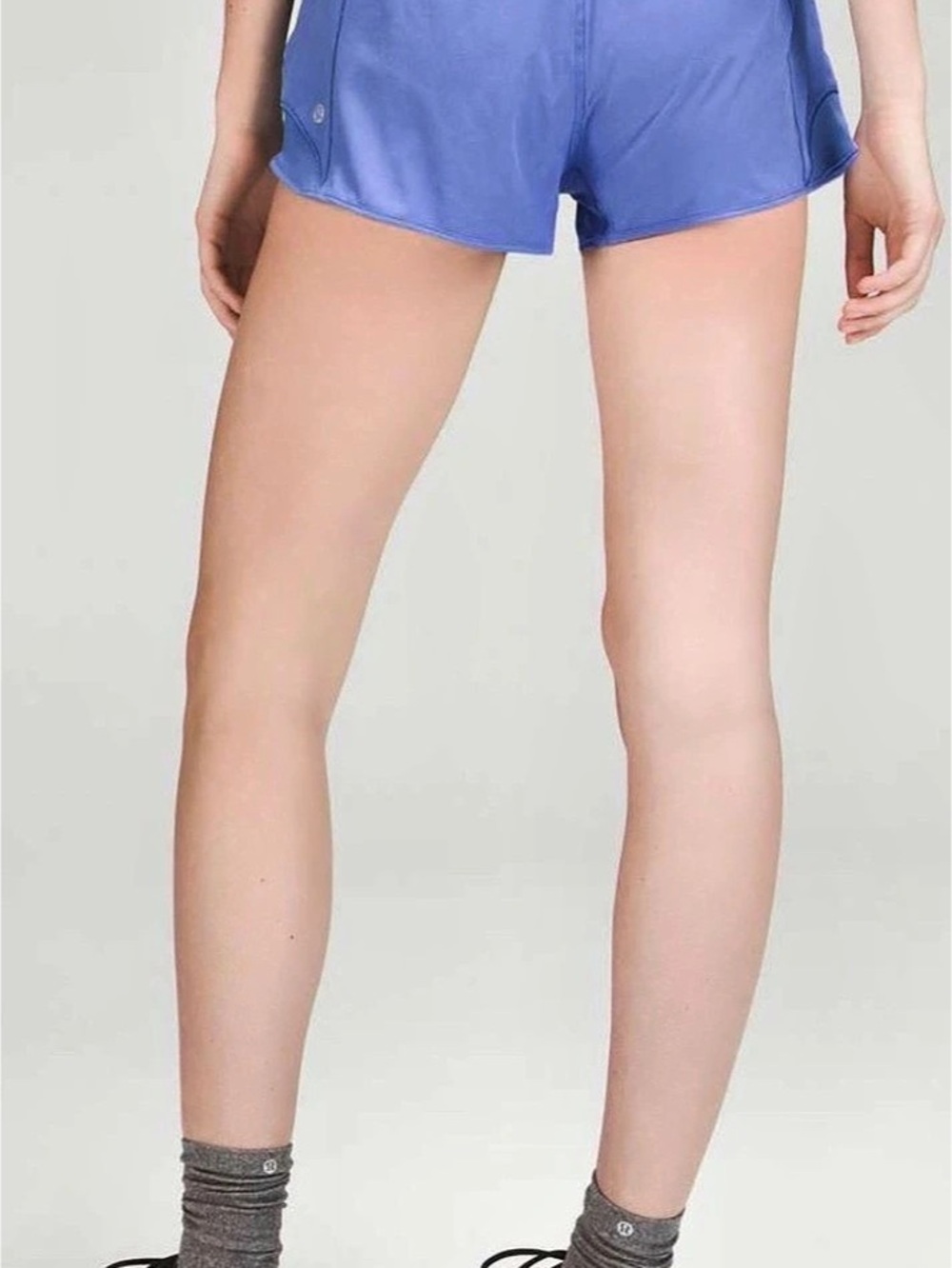 Women Lululemon Hotty Hot High-Rise Lined Short 2.5" Wild Indigo Size 10